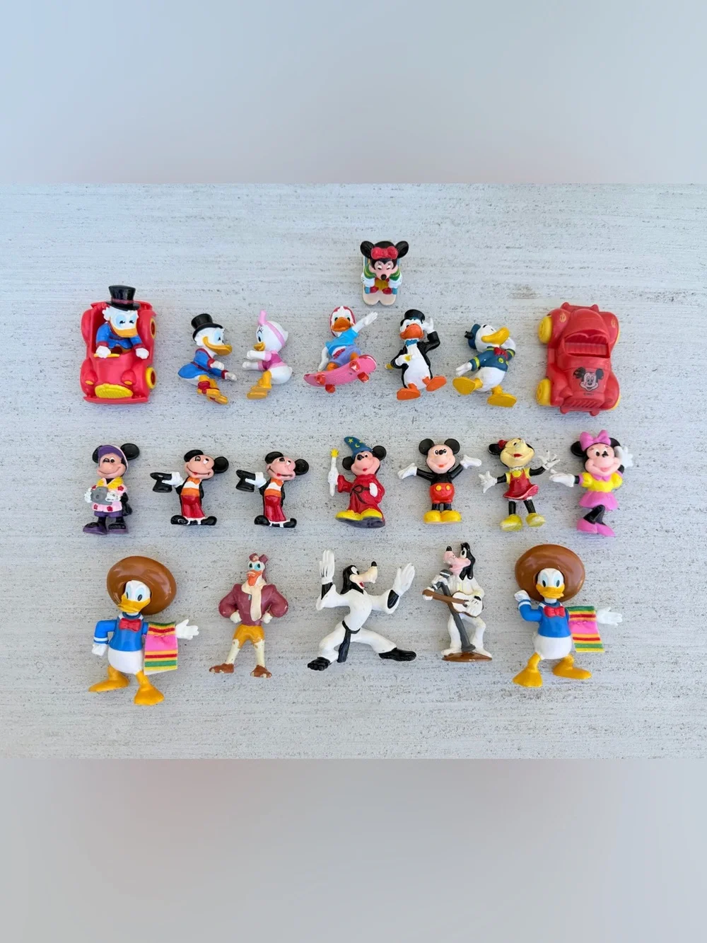 Vintage Disney Mini Character Figure Collection